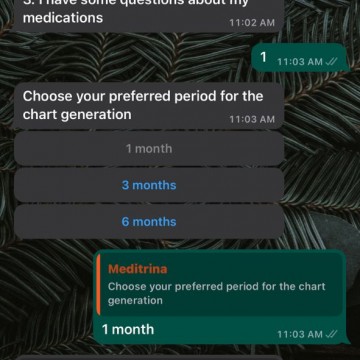 Meditrina - An NCD Management ChatBot going Beyond the pill.